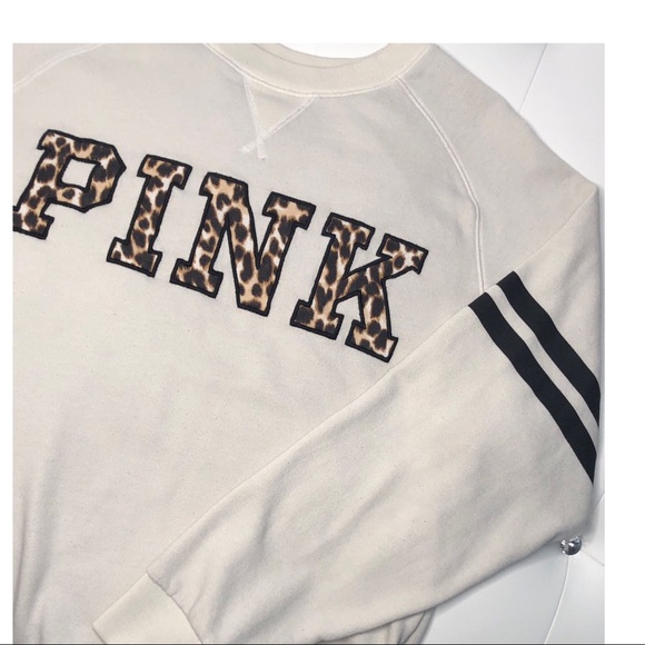 PINK Victoria's Secret Tops - *Women’s VS Pink Leopard Print Sweatshirt*